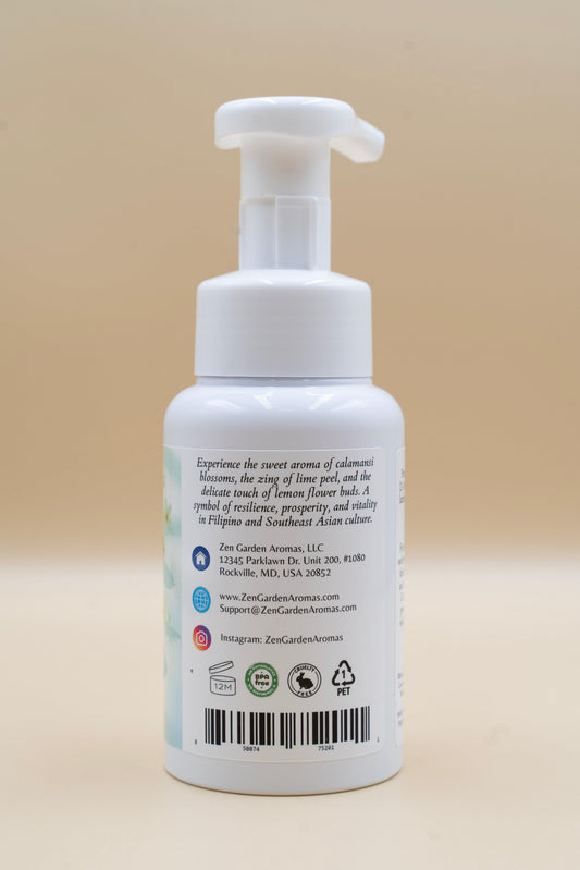 Calamansi Flower Foaming Soap.