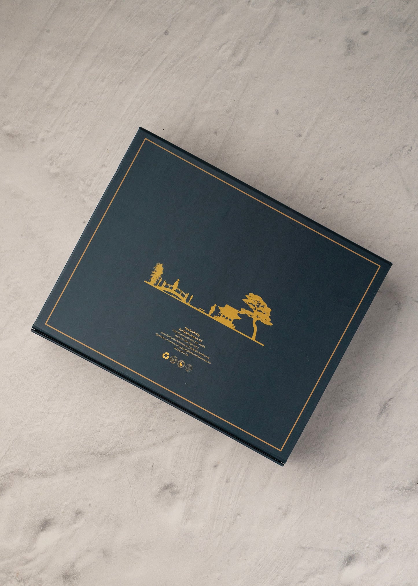 Luxury Foaming Hand Soap Gift Box | Bamboo Design