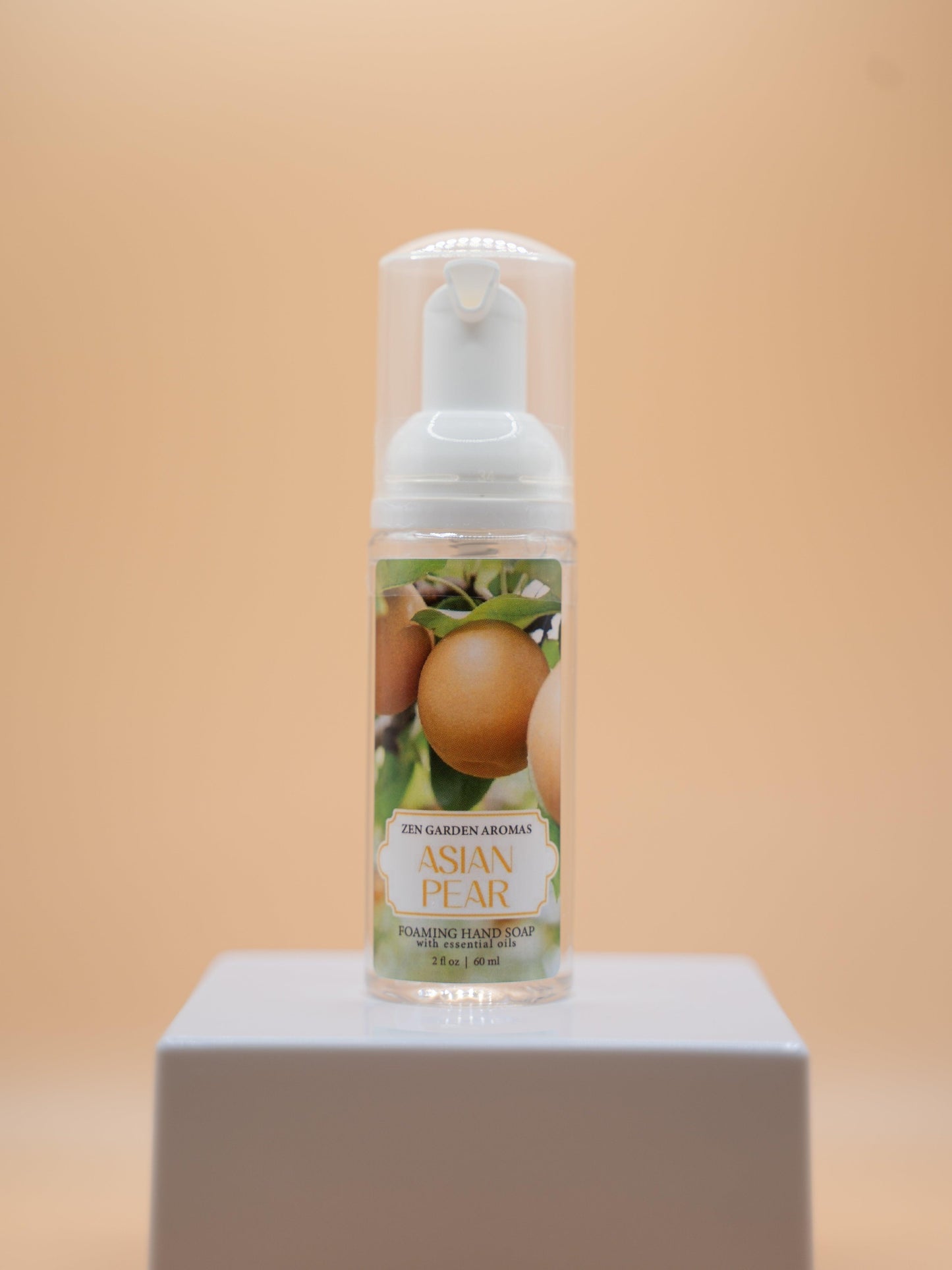 Mini Asian Pear Foaming Soap.