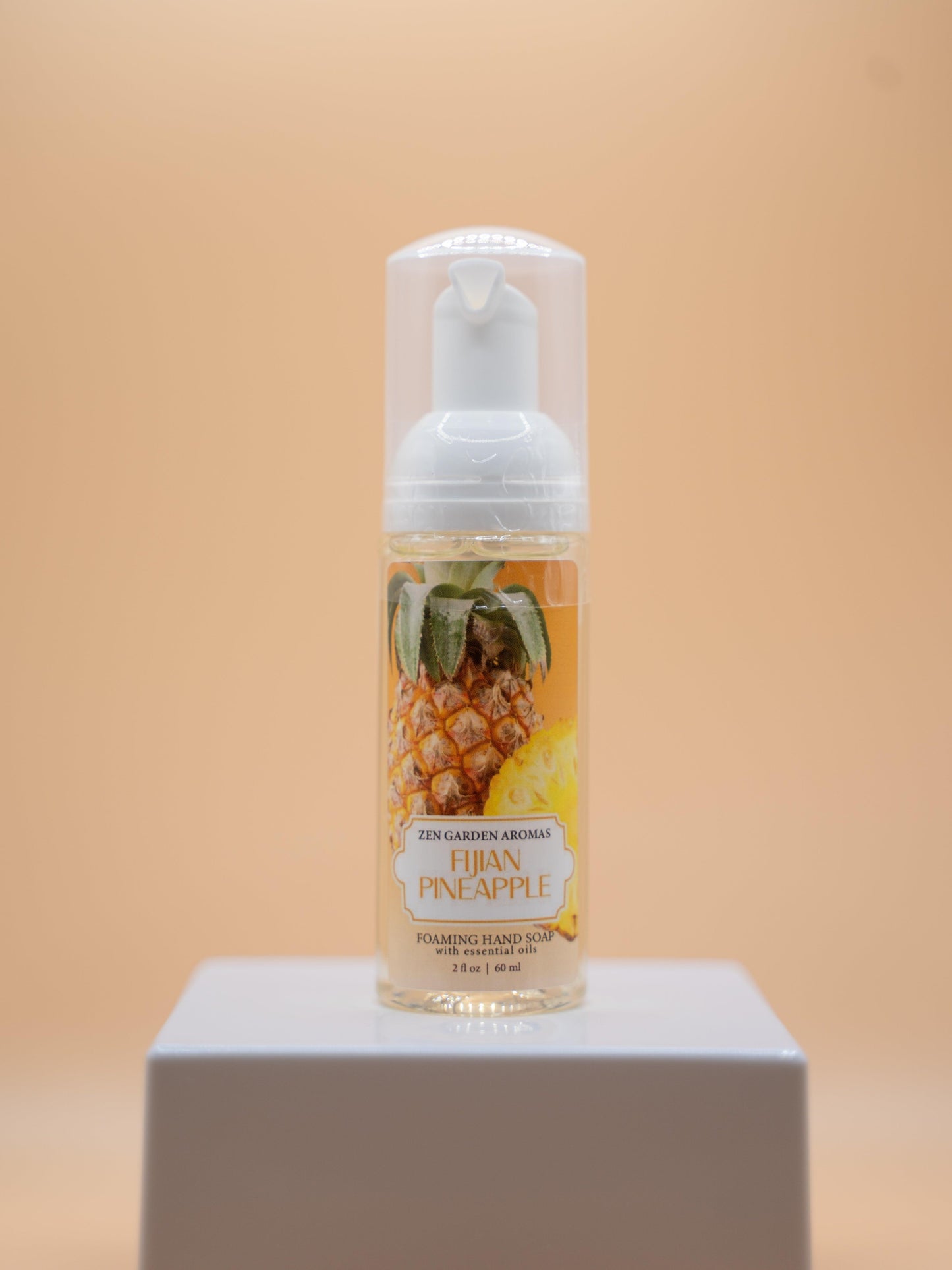 Mini Fijian Pineapple Foaming Soap.