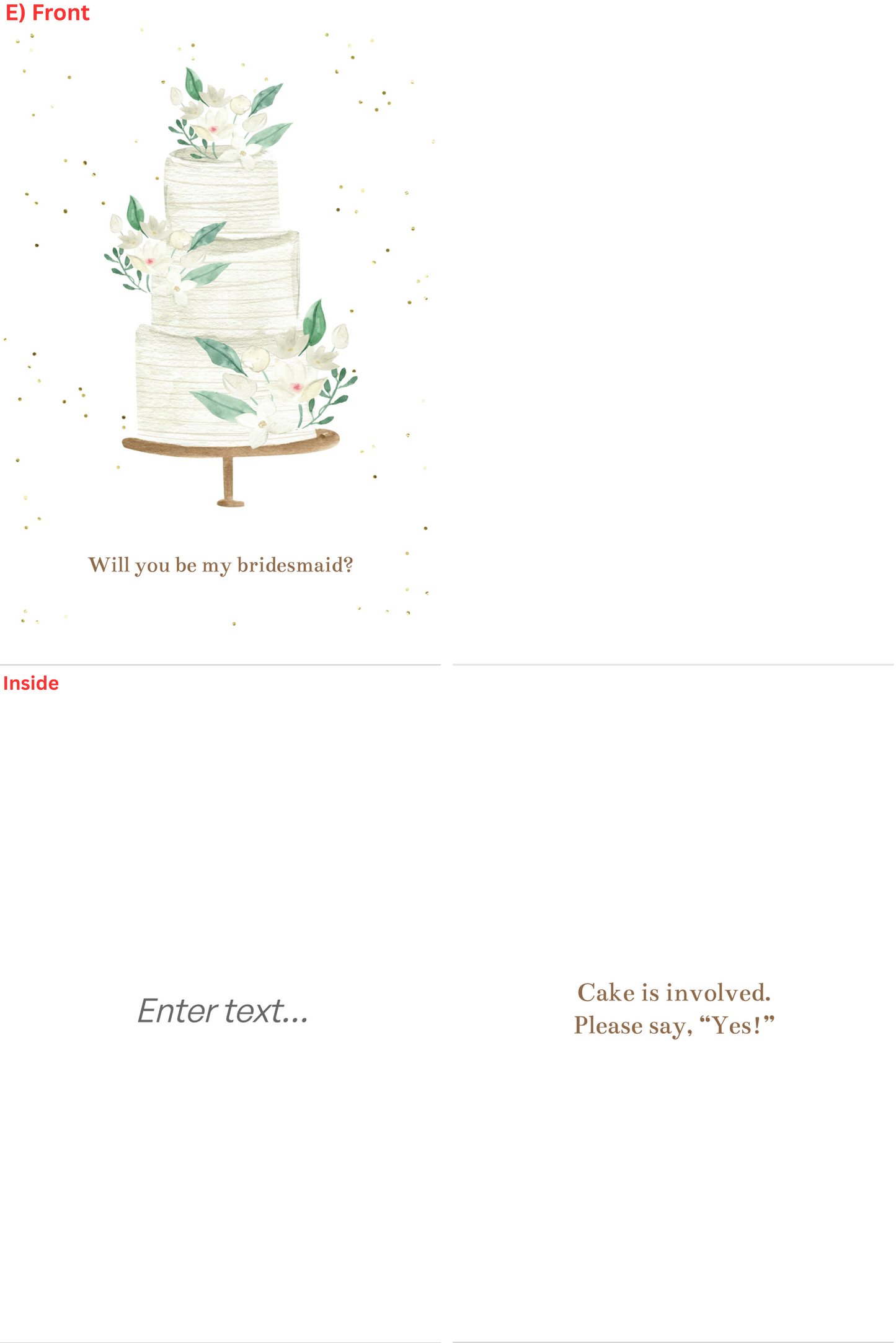 Bridesmaids Proposal Cards image 5