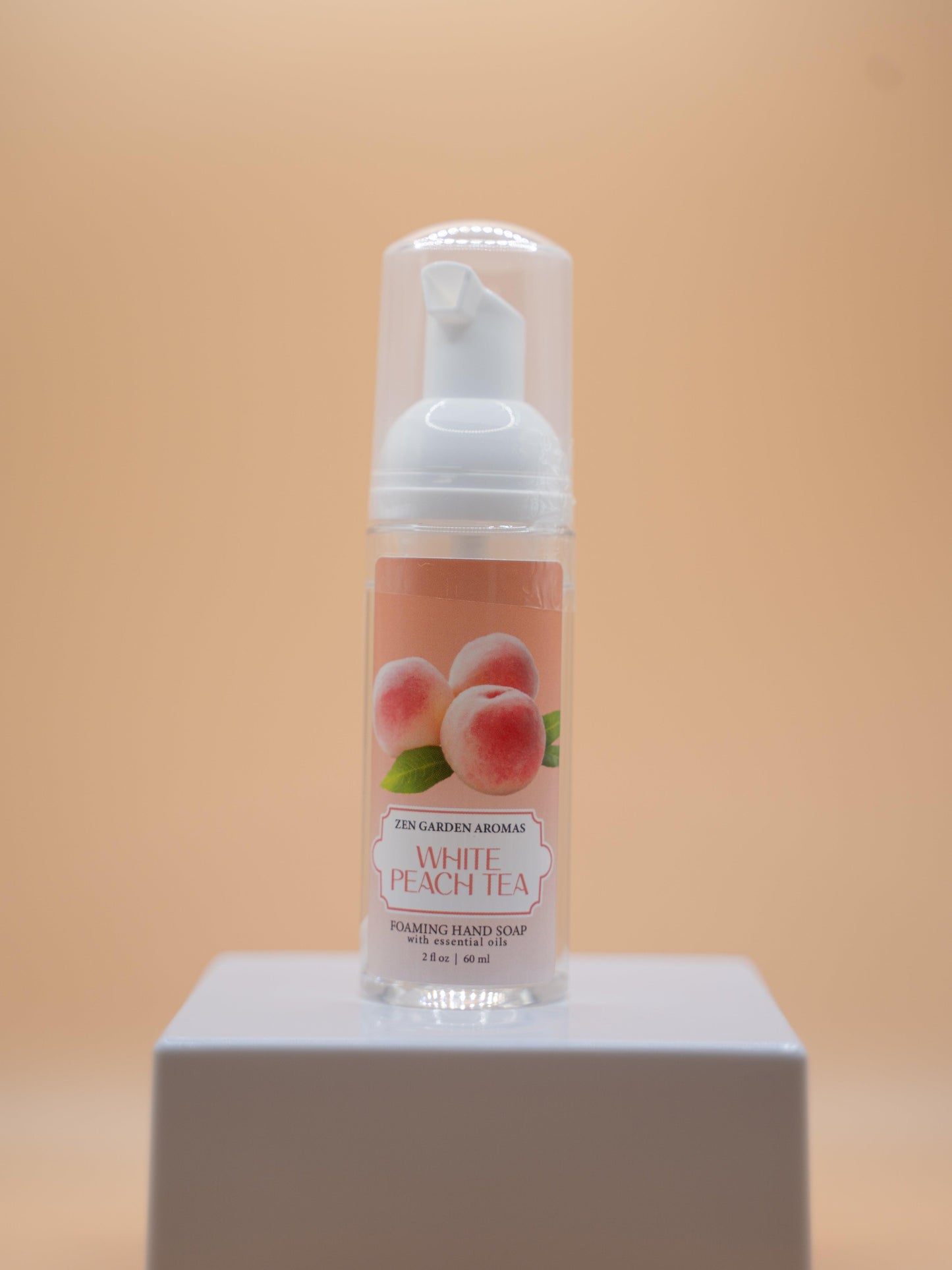 Mini White Peach Tea Foaming Soap.