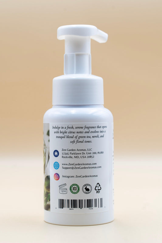 Neroli Green Tea Foaming Soap.