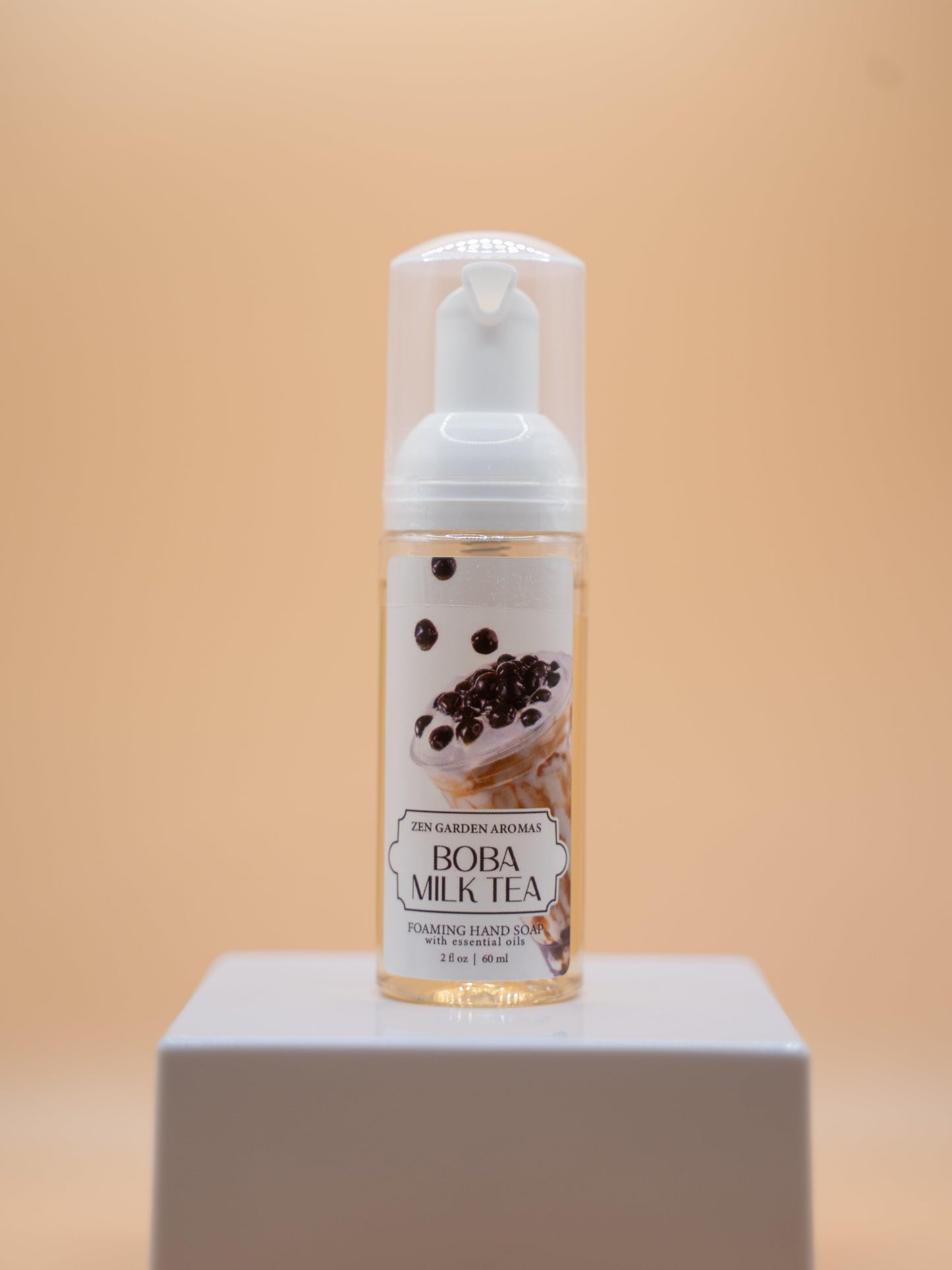 Mini Boba Milk Tea Foaming Soap.