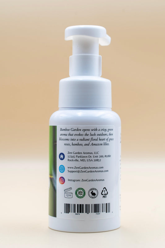 Bamboo Grove Foaming Soap.