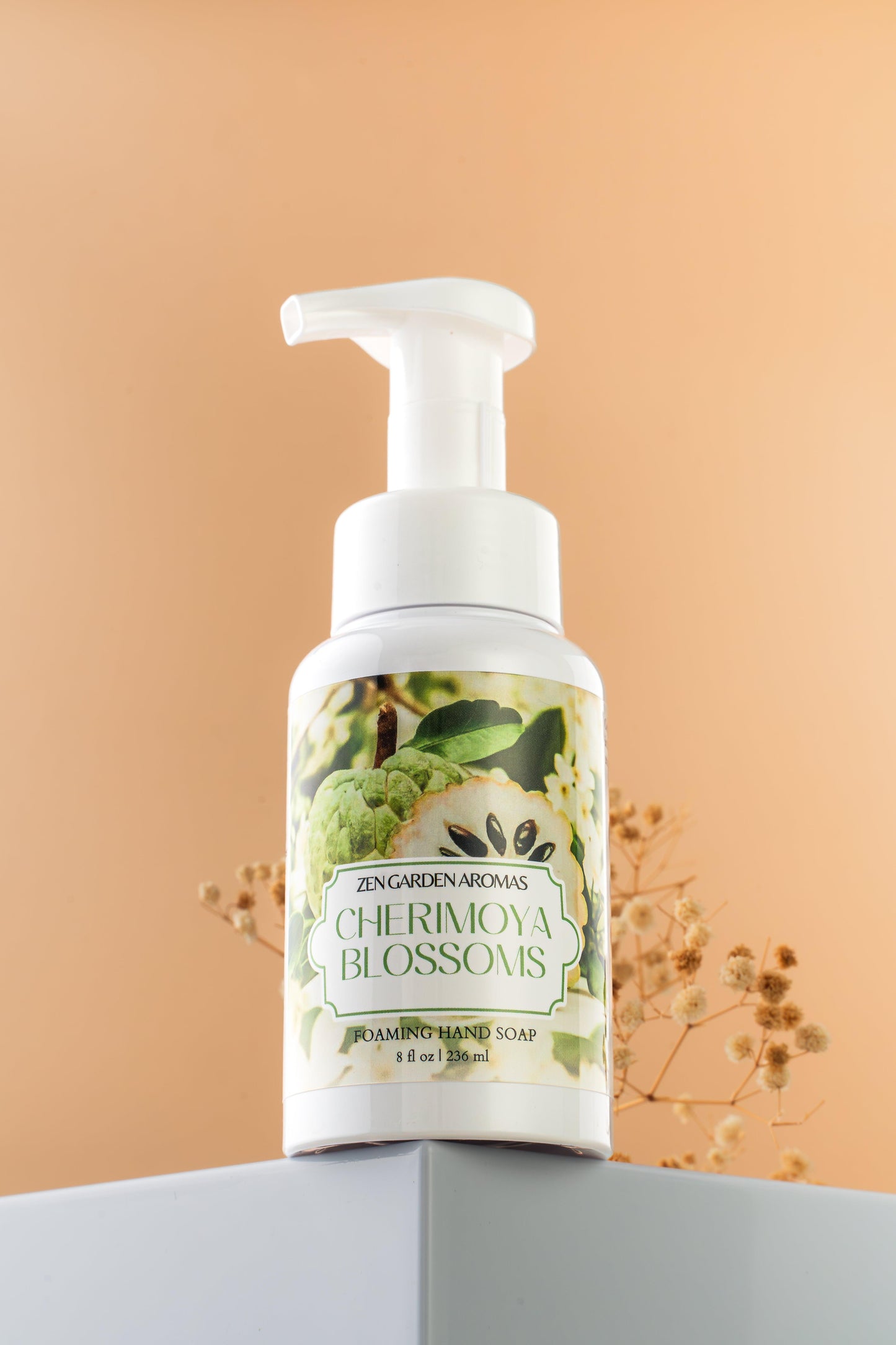 Cherimoya Blossoms Foaming Soap.