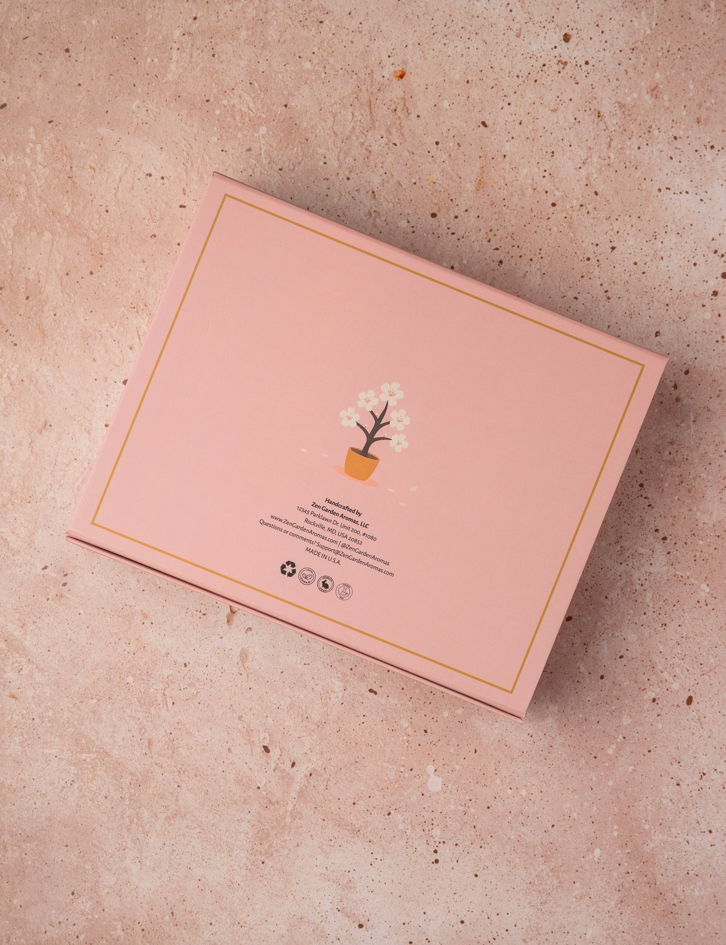 Luxury Foaming Hand Soap Gift Box | Cherry Blossom Design