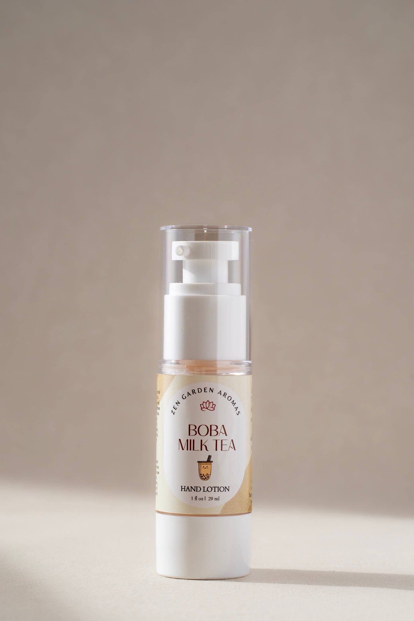 Mini Boba Milk Tea Hand Lotion