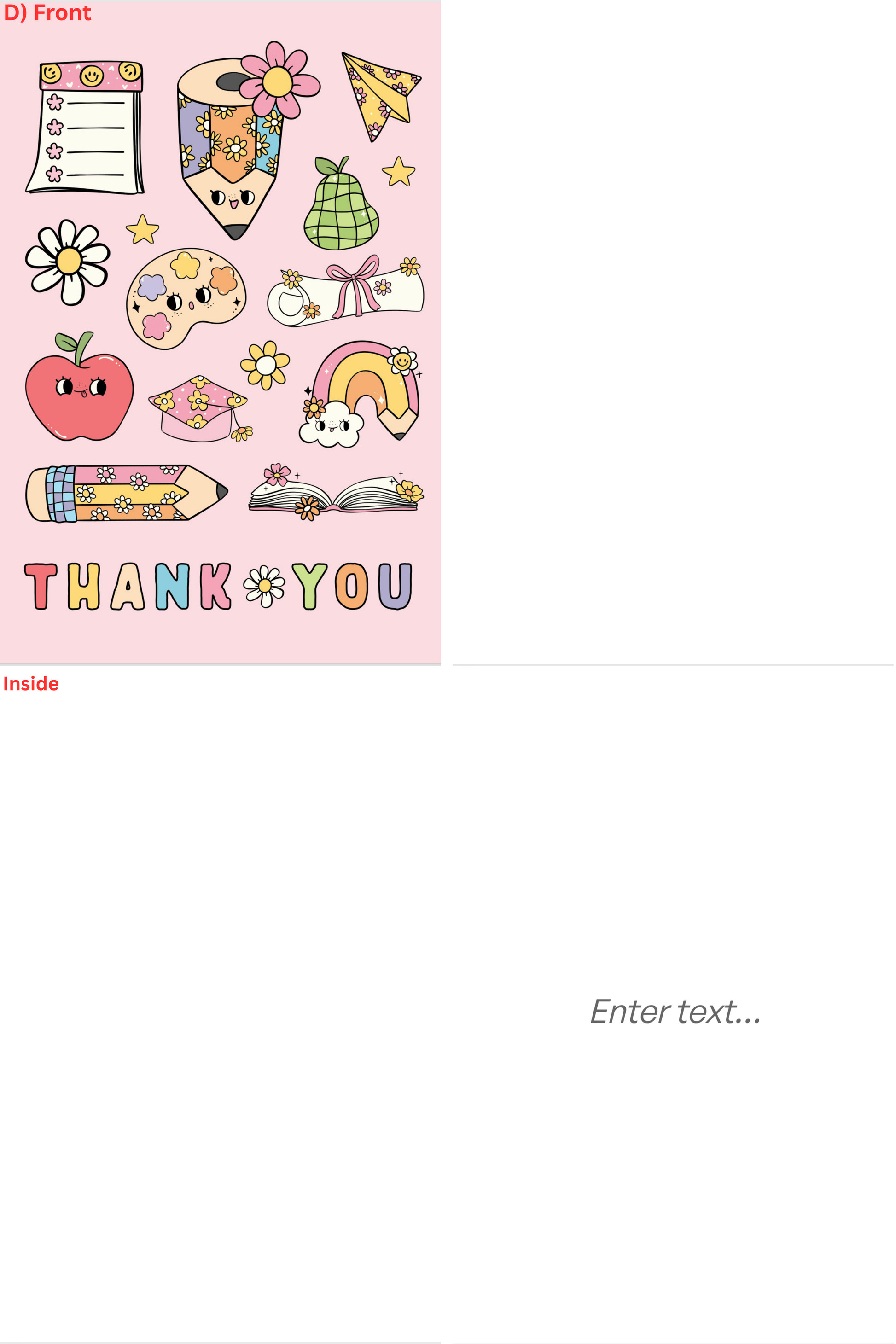 Teacher Appreciation Cards image 4