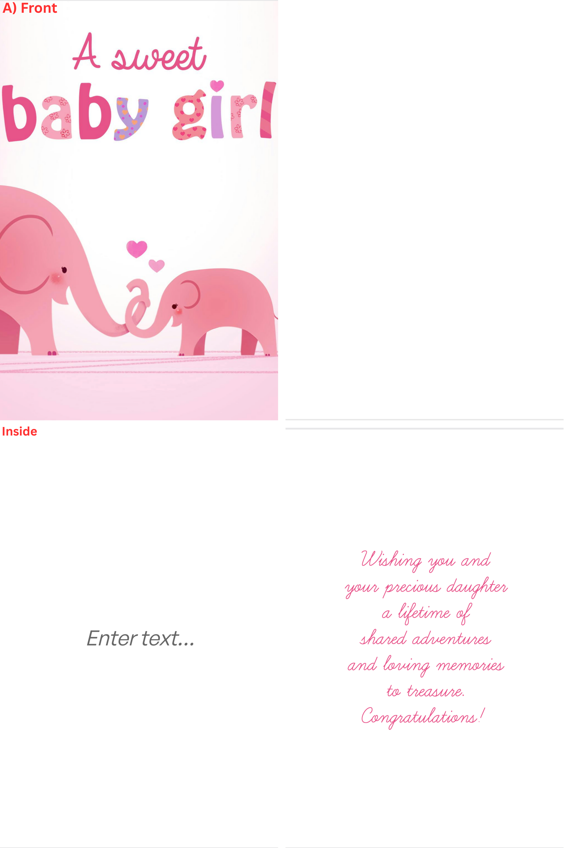 Newborn Baby Cards image 1