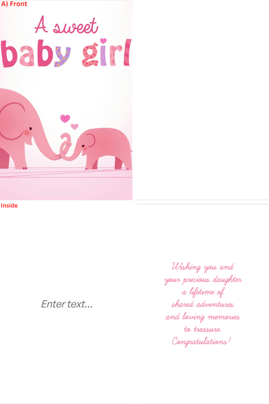 Newborn Baby Cards image 1
