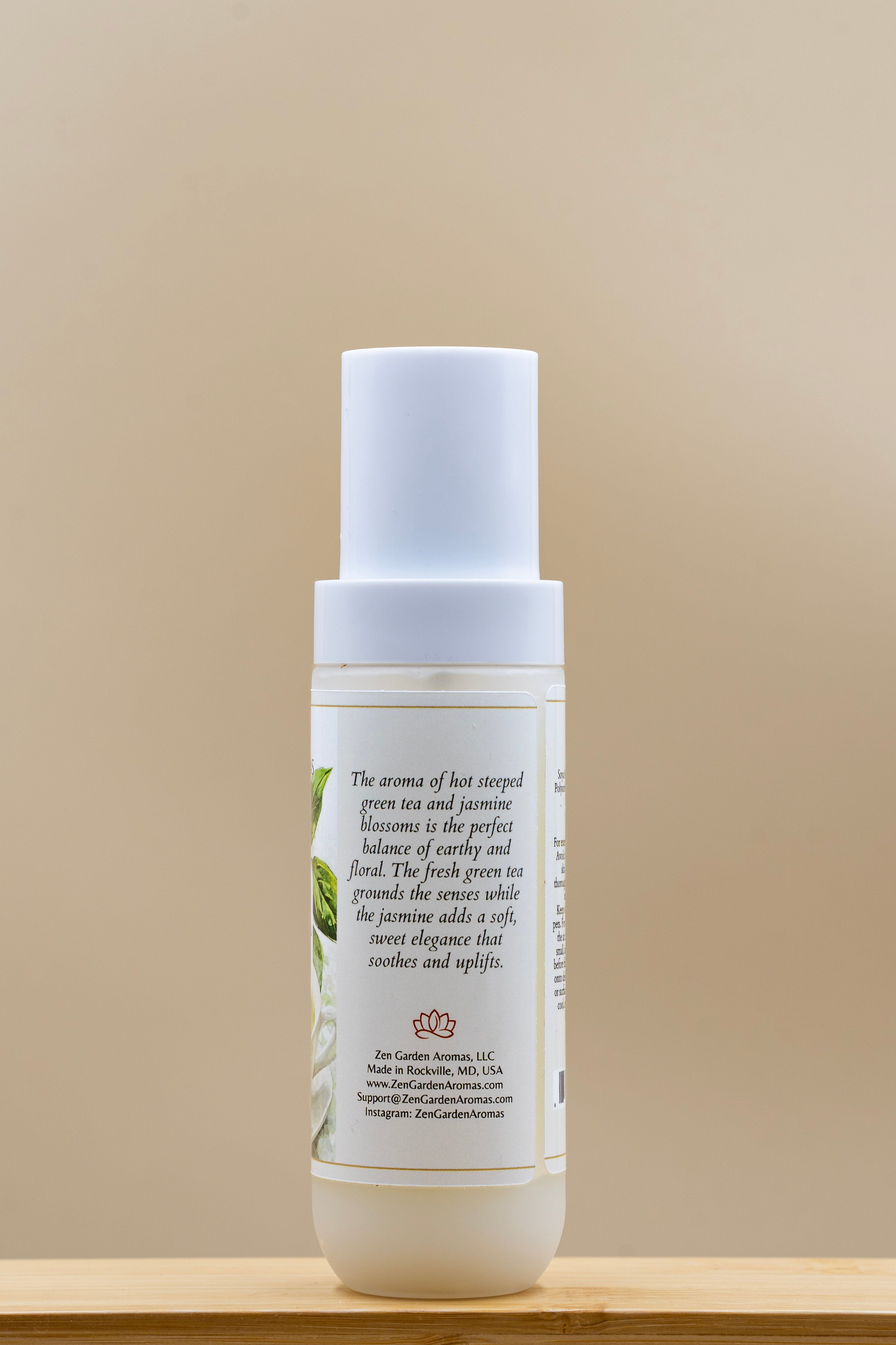 Jasmine Green Tea Room & Linen Mist – Zen Garden Aromas
