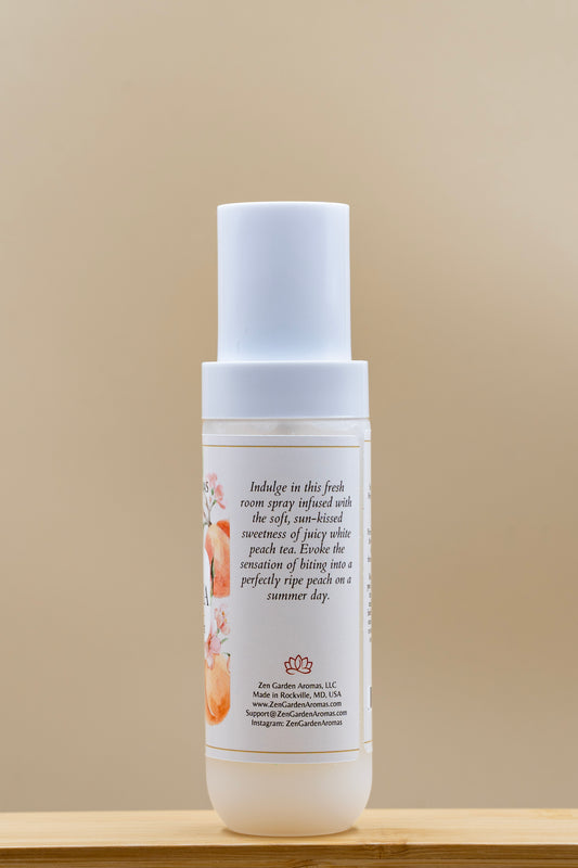 White Peach Tea Room & Linen Mist
