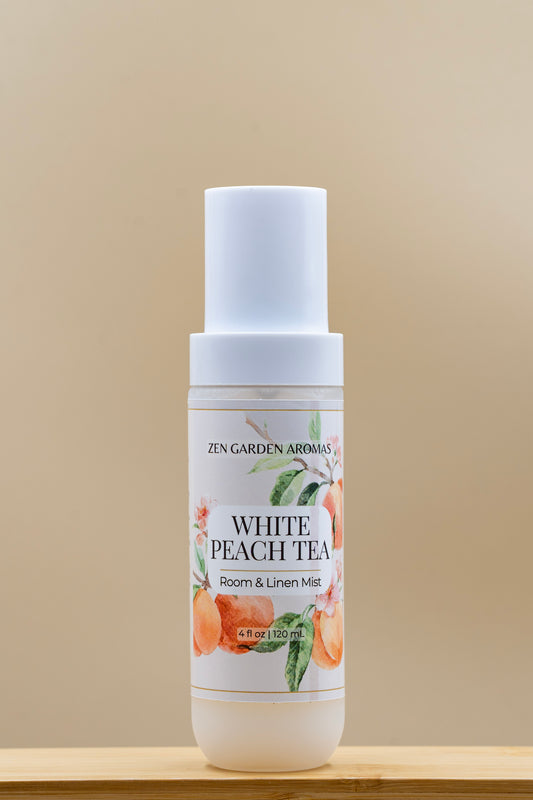 White Peach Tea Room & Linen Mist
