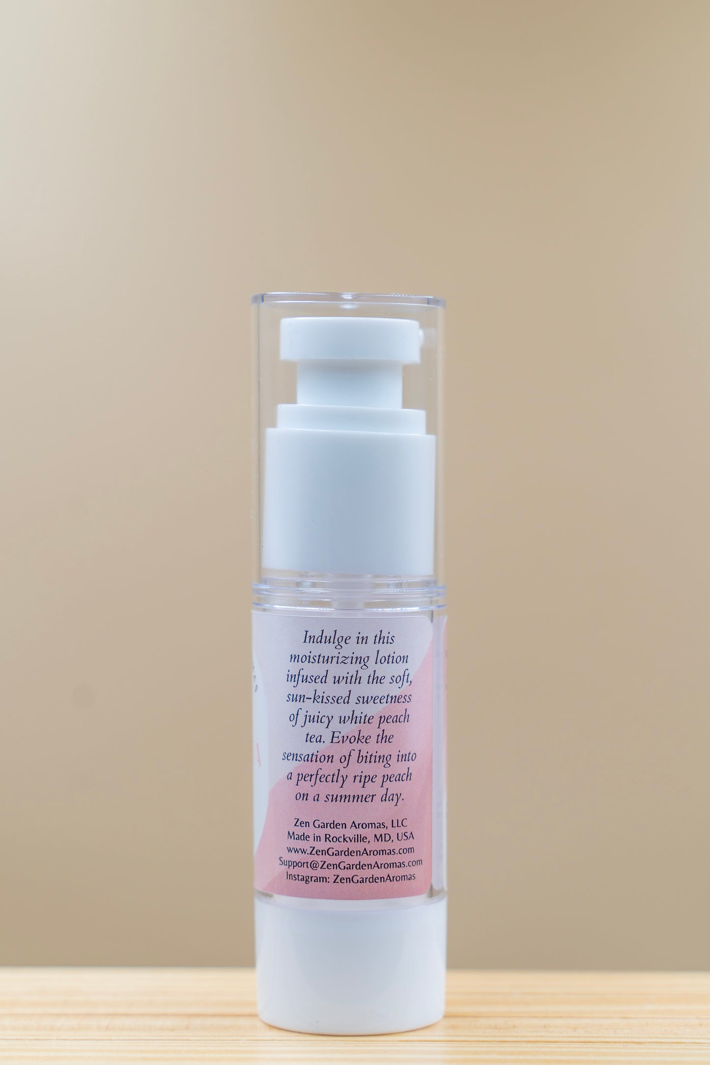 White Peach Tea Mini Hand Lotion