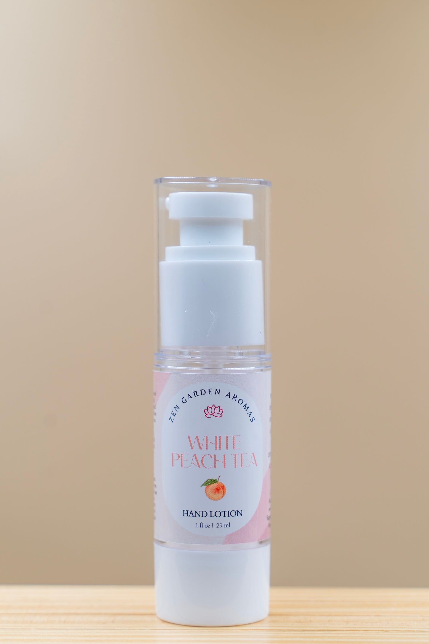 White Peach Tea Mini Hand Lotion