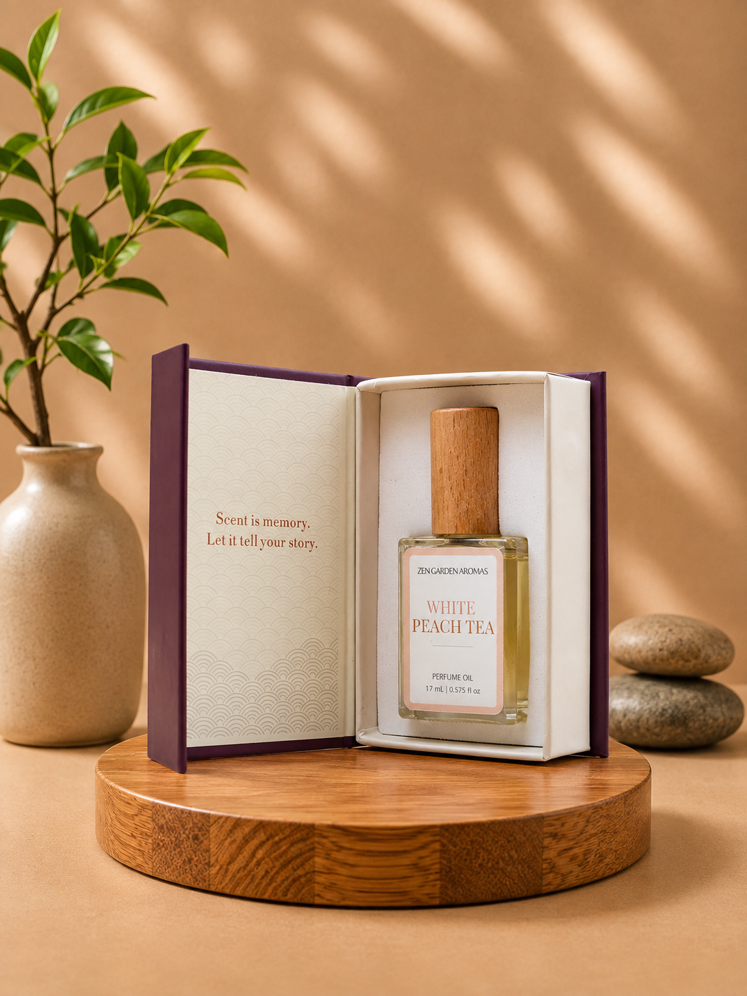 White Peach Tea Perfume Oil