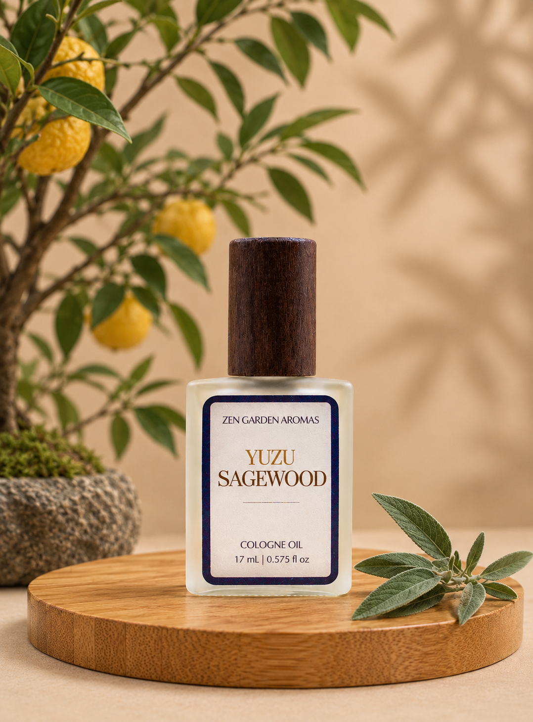 Yuzu Sagewood Cologne Oil