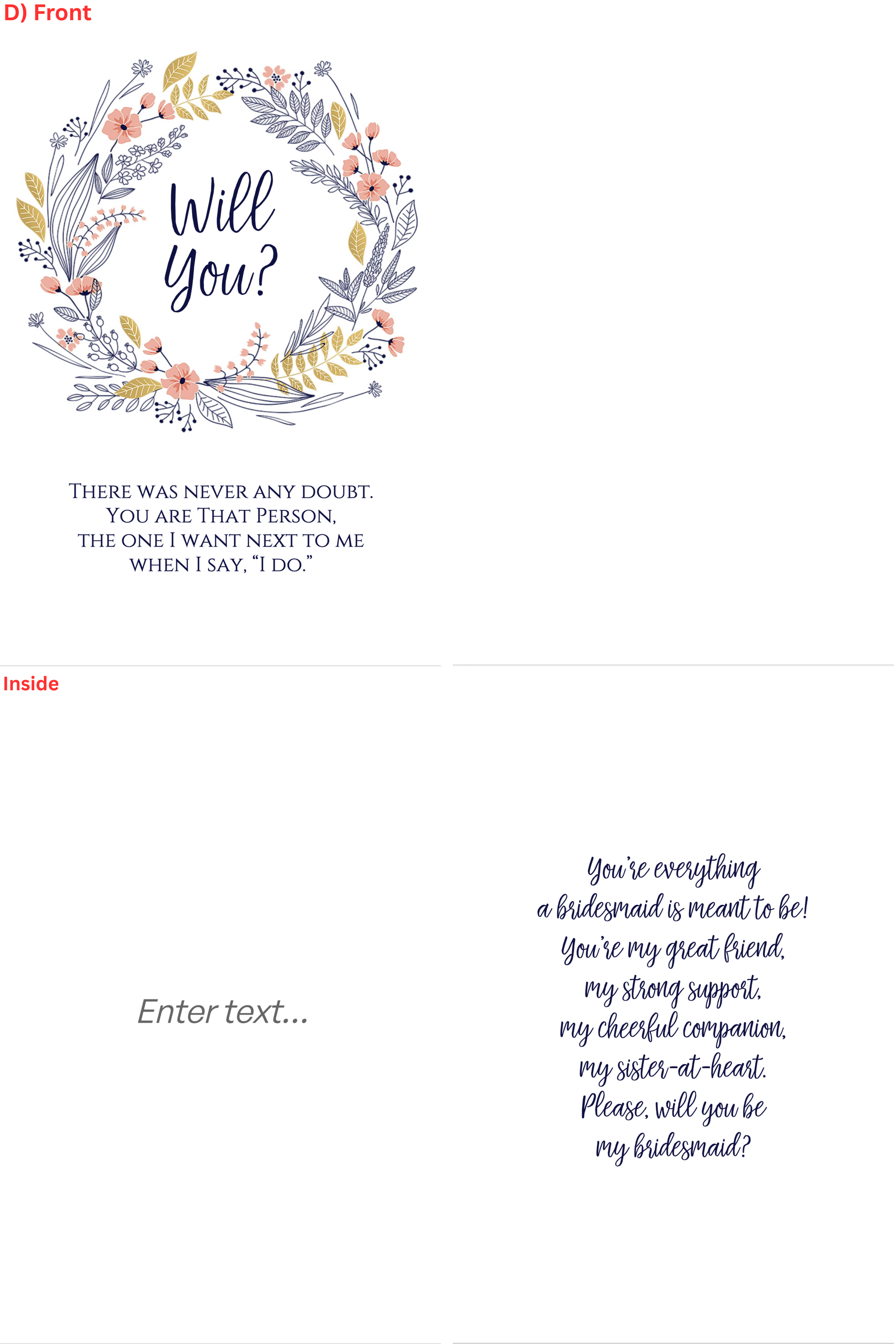 Bridesmaids Proposal Cards image 4