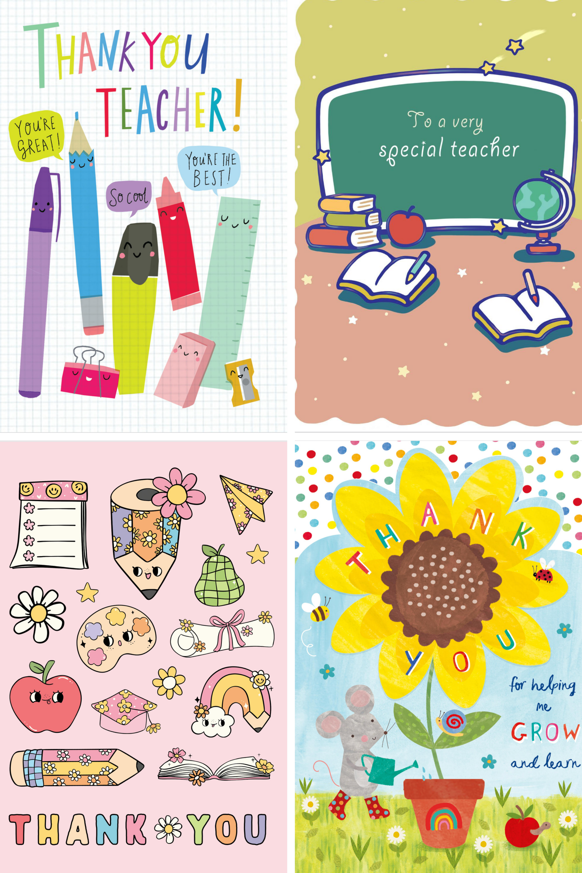 Teacher Appreciation Cards image 0