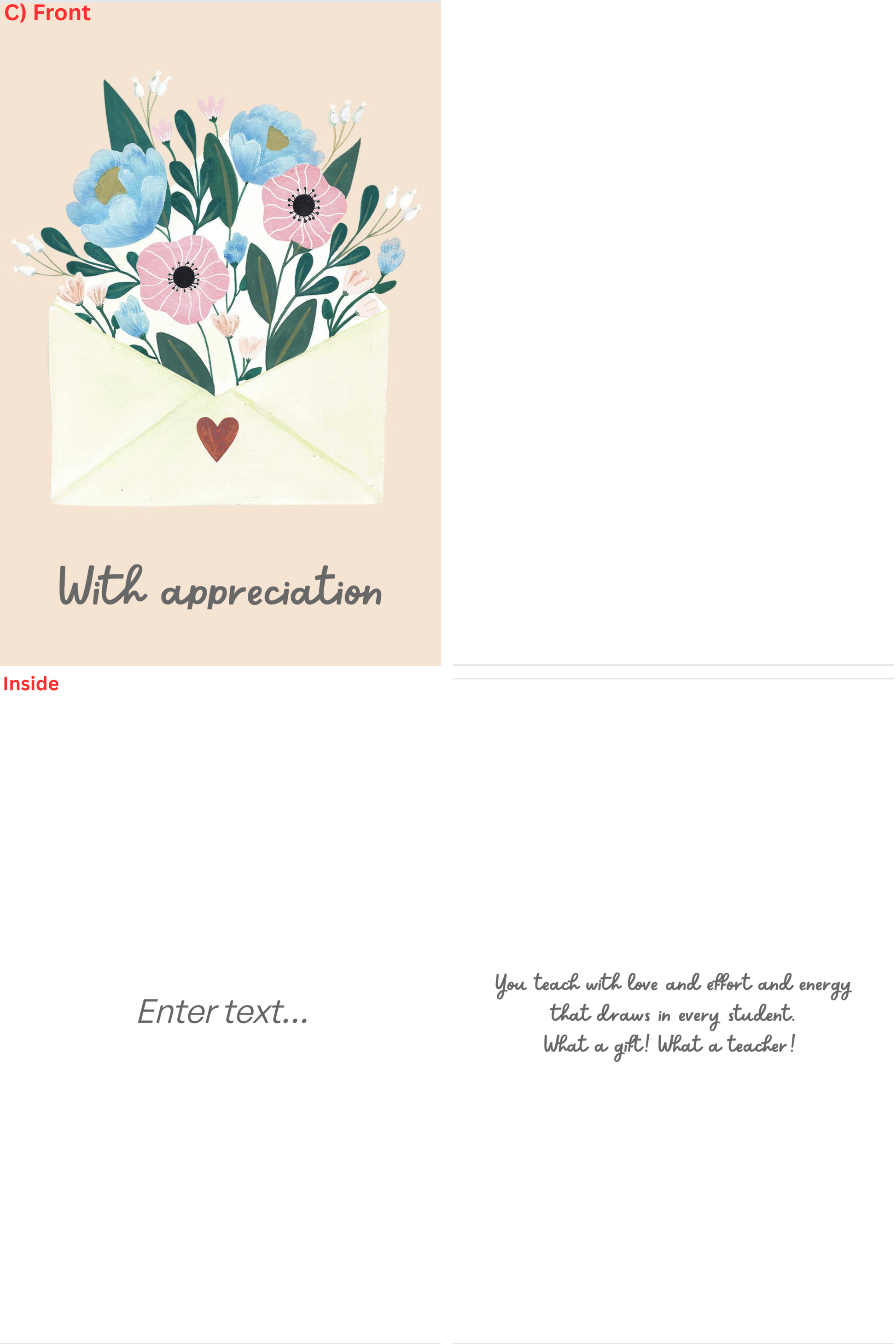 Teacher Appreciation Cards image 3