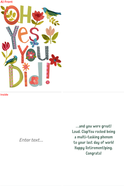 Retirement Cards image 1