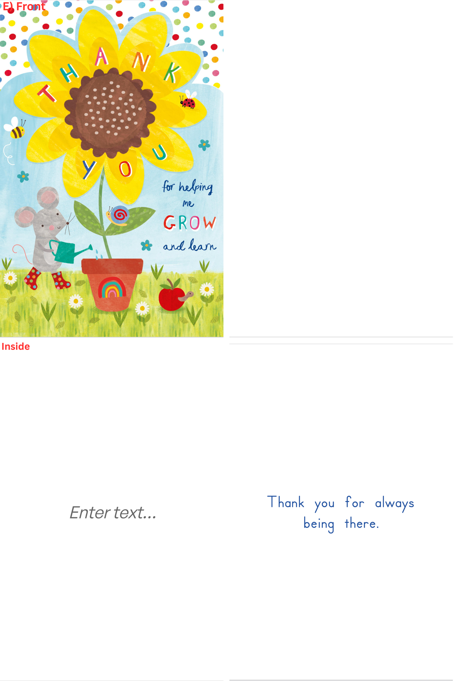 Teacher Appreciation Cards image 5